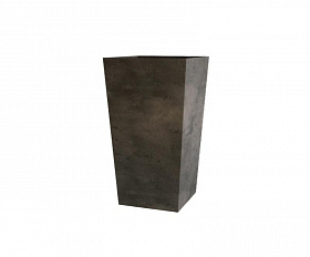 Кашпо Concretika Conic 30x30x50 Brezent Grey