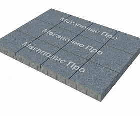 Тротуарная плитка Фабрика Готика Квадрат 300х300х60 мм Цветок Урала FINO