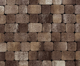 Тротуарная плитка Выбор Классико Листопад А.1.КО.4 Гранит 40 мм Хаски