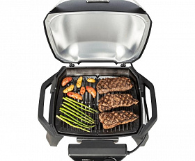 Электрический гриль Weber Pulse 1000 Черный с тележкой