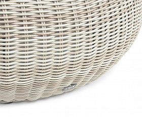 Барселона журнальный столик из искусственного ротанга, цвет бежевый