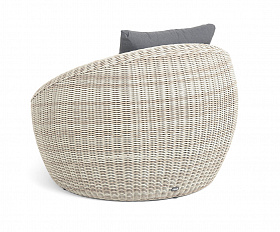 Барселона кресло из искусственного ротанга, цвет бежевый