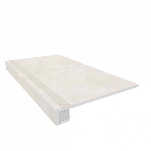 Комплект Керамогранитная ступень Estima MA00 33x120 см с бортиком + Подступенок 14,5х120 см фото 1