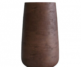 Кашпо Concretika Cone D36 H75 Coffee