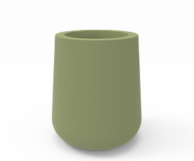 Кашпо Berkano Grace planter 75 Olive green