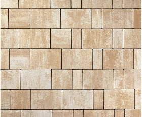 Тротуарная плитка 342 Механический завод Новый Город ColorMix 60мм Каракум