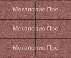 Тротуарная плитка Фабрика Готика Квадрат 300х300х60 мм Сильвер 9