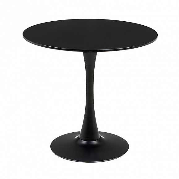 Беллини пластиковый круглый стол Ø80см, цвет темно-серый фото 1