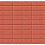 Брусчатка Лидер 40 Прямоугольник 200х100х60 мм Ярко-красный