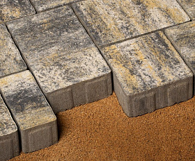 Тротуарная плитка 342 Механический завод Бавария ColorMix 60мм Байкал