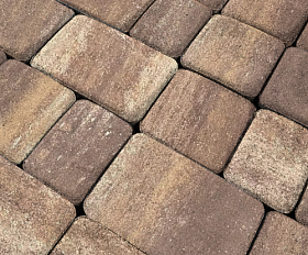 Тротуарная плитка Нобетек Новая Классика 1НКЛ5Ф Колормикс №30 Арабика