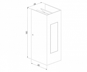 Уличный светильник Elektrostandard IP54 1638 TECHNO LED серый