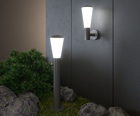 Уличный светильник Elektrostandard IP54 1417 TECHNO серый