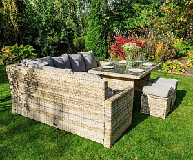 Комплект мебели Zorro Royal Family из искусственного ротанга, цвет бежевый