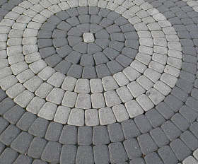 Тротуарная плитка Выбор Классико Б.2.КО.6 Гранит 60 мм Серый