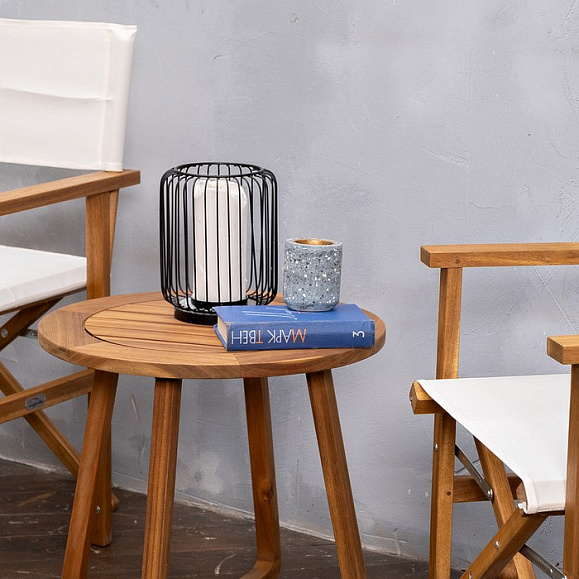 Стол садовый кофейный из акации ROUND Joygarden фото 3