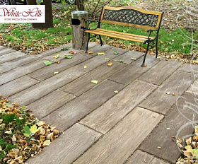 Тротуарная плитка White Hills Дощечки С 905-45