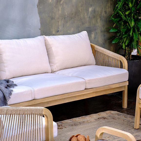 Диванная группа из акации RIMINI со столом 150 см L Joygarden фото 3