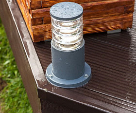 Уличный светильник Elektrostandard IP54 1508 TECHNO серый