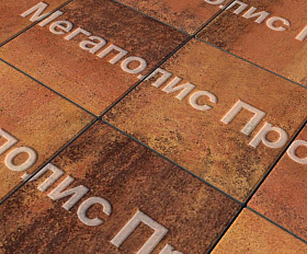 Тротуарные плиты Выбор Квадрат Б.1.К.8 300х300х80 мм Листопад Саванна