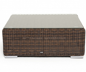 Капри журнальный столик плетеный, цвет коричневый