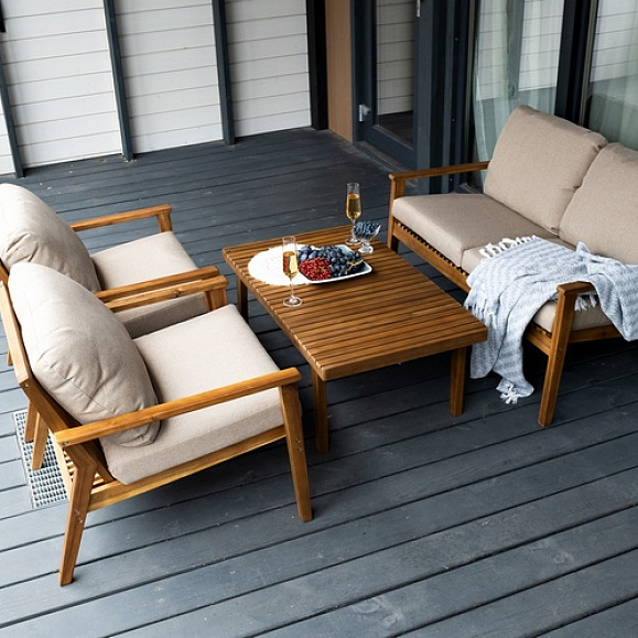 Кресло из акации MONA Joygarden фото 2