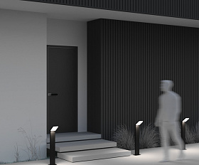 Ландшафтный светильник Paso Maytoni O595FL-L12B3K цвет Черный