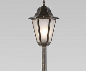 Уличный светильник Elektrostandard IP44 GL 1014F черное золото