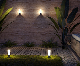 Настенный светильник (бра) Willis Maytoni O418WL-01GR цвет Серый