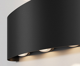 Архитектурная подсветка Strato 3000К 6Вт IP 54 Maytoni O417WL-L6B3K цвет Черный