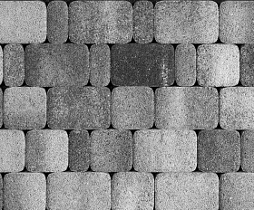 Тротуарная плитка Сиян Классико П17-6 60 мм ColorMix Гранит Сильвер