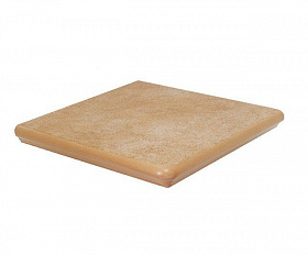 Клинкерная ступень угловая флорентийская Interbau Nature Art 113 Gold Braun 320*320*9,5 мм R10