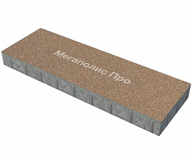 Тротуарная плита Фабрика Готика 900х300х100 мм Сильвер 16