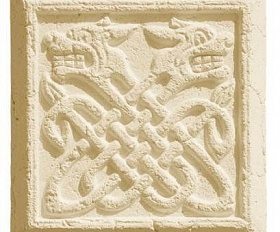 Вставка "Изразец" №3, цвет Бежевый