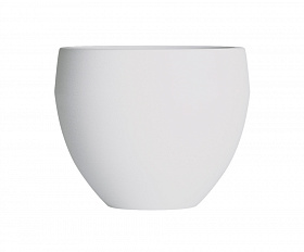 Кашпо Concretika Гира D50H43 Снежный