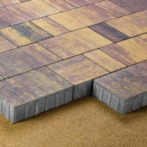 Тротуарная плитка 342 Механический завод Новый Город ColorMix 40мм Виктория фото 3