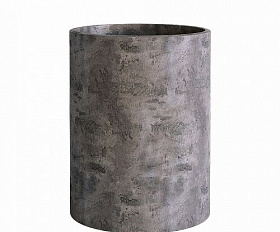 Кашпо Concretika Cylinder D50 H65 Concrete Grey Dark