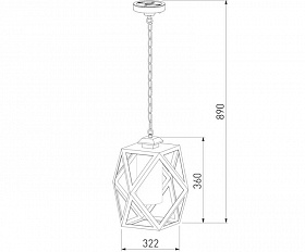 Уличный светильник Elektrostandard Ambra H IP33 35133/H черный