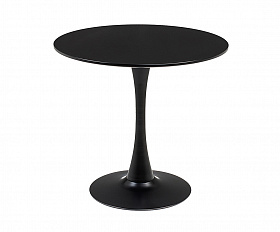 Беллини пластиковый круглый стол Ø80см, цвет темно-серый