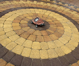 Тротуарная плитка Выбор Классико Листопад Б.2.КО.6 60 мм Каир