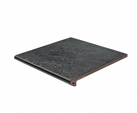 Ступень фронтальная Exagres Metalica 326 Basalt 330x330 мм R9