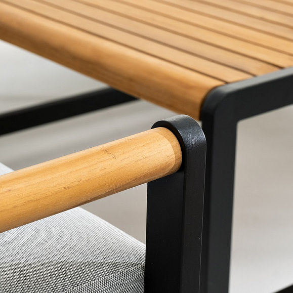 Лаунж зона из алюминия MAYA XL темный графит Joygarden фото 6