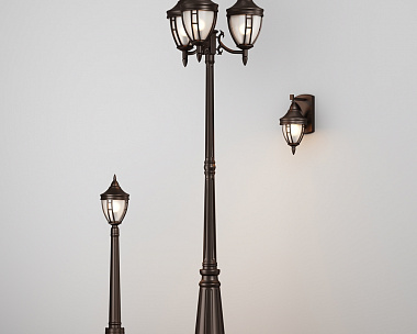 Ландшафтный светильник Rivoli Maytoni O026FL-01B цвет Черный
