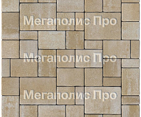 Тротуарная плитка Выбор Мюнхен Б.2. Фсм.6 60 мм Искусственный камень Степняк