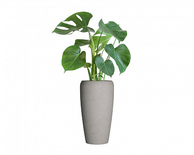 Кашпо Concretika Alto D38(44)х80 Cool grey