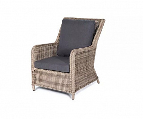 Обеденная группа Валенсия 4SIS из искусственного ротанга, цвет соломенный