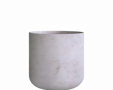 Кашпо Concretika Topper D40 H40 Concrete White