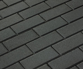 Брусчатка 342 механический завод Прямоугольник 200х100х80 мм Черный