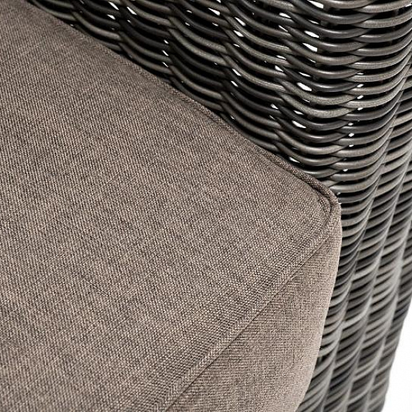 Кресло Боно 4SIS из искусственного ротанга, цвет графит фото 7