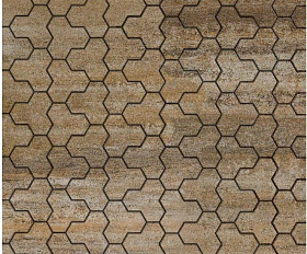 Тротуарная плитка Выбор Трилистник В.7.Ф.10 100 мм Искусственный камень Доломит